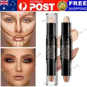 2x Concealer Pen Face Liquid Bronzer Contour Highlighter Makeup Concealer Stick