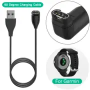 90 Degree USB Charger Cable For Garmin Forerunner 955 945 935 745 245 255 55 45S