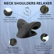 Back Stretcher Pillow Neck Back Pain Relief Lumbar Pillow For Muscle Relax