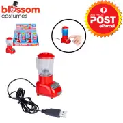 NG443 World's Smallest Mini Blender Kitchen Xmas Novelty Gift Decor Kris Kringle