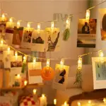 PHOTO CLIPS STRING LIGHTS WITH 10/20/40/80 LED & CLIPS FAIRY