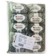 10 Skeins Gedifra FASHION TREND GOLD Wool Yarn # 5016 Gray Silver Metallic