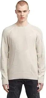 [G-STAR RAW] Men's 3D Biker Pullover Sweater