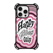 iPhone 16 Pro Bounce Case MagSafe Compatible Happy Vibes Only