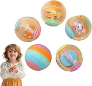 Ball Toys for Babies | Baby Toys Rattle Crawling Ball | Preschool Learning Educational Toys, Rolling Rattle Interactive Game to Help Develop Motor Skills