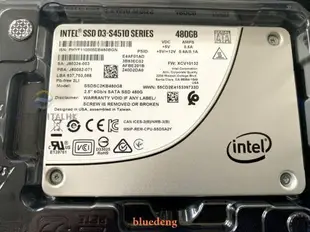 Intel SSD D3-S4510 480G SATA 6Gb SSDSC2KB480G8固態企業級硬碟