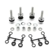 Docking Hardware Kit HardDrive Sissy Bar Chrome For 06-Up Harley Dyna FXDWG/FXDF