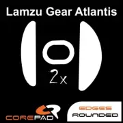 Corepad Skatez Lamzu Atlantis Superlight Wireless Mouse Feet Hyperglide Teflon