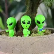 Glow In The Dark Aliens Plant Ornaments