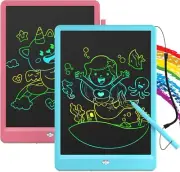 Writing Tablet for Kids (Age 3-8) 10-Inch LCD Colorful Doodle Boards Perfect fo