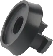 MUCKLILY Knob Adapter Gear Lever Converter Durable Black Fixed Base Limiter for Auto Parts Easy Installation Prevents Gear Drift Lightweight and Portable