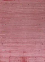 Artisan-crafted Pink Gabbeh Rug Wool Handmade Carpet 8x10 ft