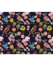 Brewster Floral Birds Wall Mural