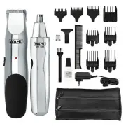 Wahl Model 5622Groomsman Rechargeable Beard, Mustache, Hair & Nose Hair Trimmer