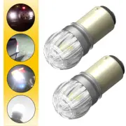 2X 1157 BAY15D 2057 Reverse Signal Tail Brake DRL LED Light Bulbs Super Bright (for: Renault)