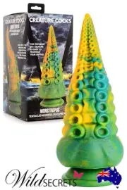 NEW Creature Peniss Monstropus 8.5 inch Silicone Tentacled Monster Dildo