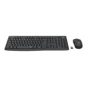 Logitech MK295 Silent Wireless Keyboard and Optical Mouse Combo Graphite