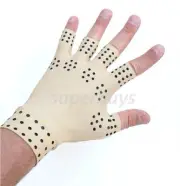 Magnetic Left Medium Edema Arthritis Compression Gloves Carpal Hand Ache Pain