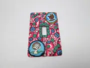 Groovy Hand Made Clay Scooby-Doo Single Toggle Light Switch Plate Cover
