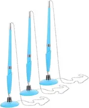 HOODANCOS 3pcs Business Desk Pen with Pen Chain Signature for Office Desk Writing