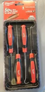 Milwaukee 48-22-9215 Heavy Duty Durable Hook and Pick Set - 4 PC
