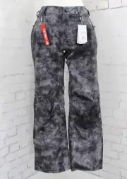 Volcom Species Stretch Snowboard Pants Womens Small Acid Black