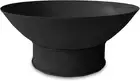 Greenlife Outdoor Fire Pit Cast Iron 600Mm Deep Dish Bowl - Black