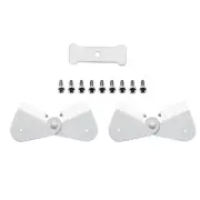 2 Pieces Gutter Extension Hinge Directly Replace Sturdy Downspout Extension