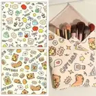 Capybara/Puppy Folding Cosmetic Bag Reusable Camera Wrap Cloth Students