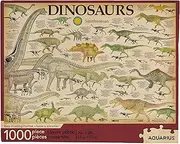 AQUARIUS 65311 Smithsonian Dinosaurs 1,000pc Puzzle