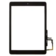 Digitizer Adhesive Home Button for Apple iPad Air Black Front Glass Touch Screen