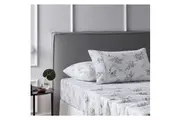 Accessorize Cotton Flannelette Sheet Set Sylvan Rose Single