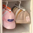 Clothes Clips Cabinet Storage Hats Holder Cabinet Storage Rack Hat Organizer