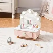 ROBOTIME Wooden Vanity Set for Kids