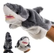 Sharks Animal Stuffed Hand Puppets Kid Plush Toy Parent-child Game Glove Dolls