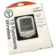 Serfas Bicycle Computer SI-4 Wireless Bike Speedometer 13 Functions Level 4