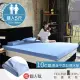 【House Door】日本大和抗菌表布10cm厚全平面竹炭記憶床墊-雙人5尺