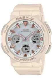 Casio Baby-G Solar Watch BGA-2510-4AJF Beige Ladies, Ship From Japan