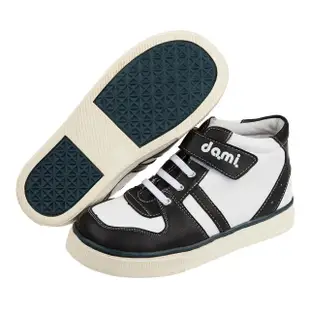 【布布童鞋】台灣製黑色經典中筒兒童預防矯正鞋休閒鞋(Z1E502D)