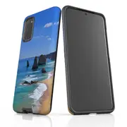 For Samsung Galaxy S20 Case Armour Cover, Famous Rocks
