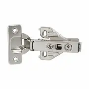 Hidden Face Frame Kitchen Cabinet Door Hinges Clip-On Soft Closing Full Overlay