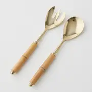 Pilbeam Living Bambu Salad Servers Set of 2