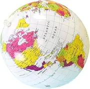 Beach Ball Fun Educational for Decorative Floating Globe for Pool Parties and Versatile Use for Indoor and Outdoor Activities