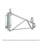 Metro 1WD24S Super Erecta Direct Wall Mount Single Shelf Bracket for 24" Wide S