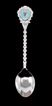 CALIFORNIA "Trees Of Mystery" Mini Stainless Steel Souvenir Spoon (Cir. 1980's)