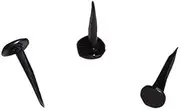 Merriway BH02815 (100 gm) Blued Cut Carpet Upholstery Tacks Nails, 13 mm - Pack of 100 gm, Black