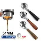 Coffee Bottomless Portafilter 51mm Replacement Filter Basket Machine