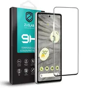 ZUSLAB Pixel 8 Pro Tempered Glass Screen Protector Film Case Friendly 9H Hardness for Google (2023) - Black