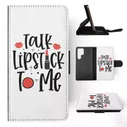 FLIP CASE FOR SAMSUNG GALAXY|MAKE UP BEAUTY FASHION QUOTES #10