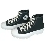 CONVERSE LUGGED Women's 8 Sneaker CANVAS Shoes Chuck Taylor High Top Hi Platform
